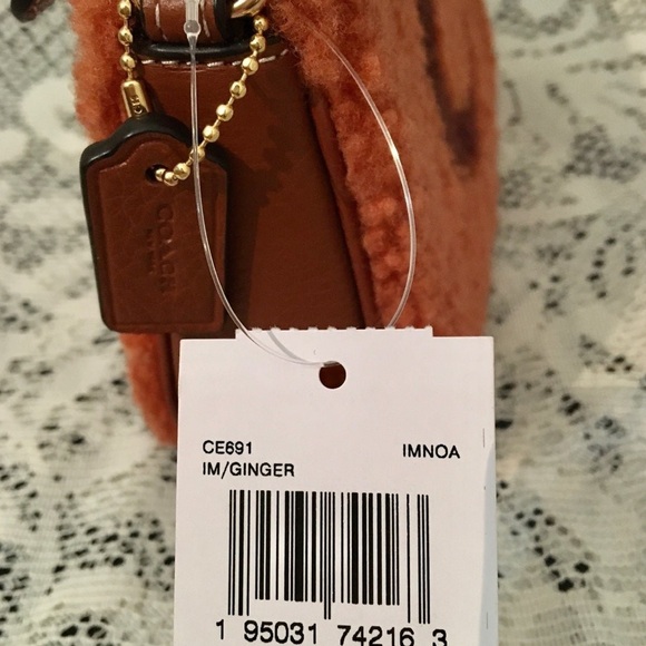 Coach Notila 19 In Shearling With Coach Motif - Picture 11 of 11